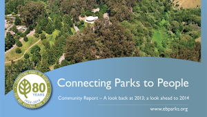 Community Report 2013 Connecting Parks to People 