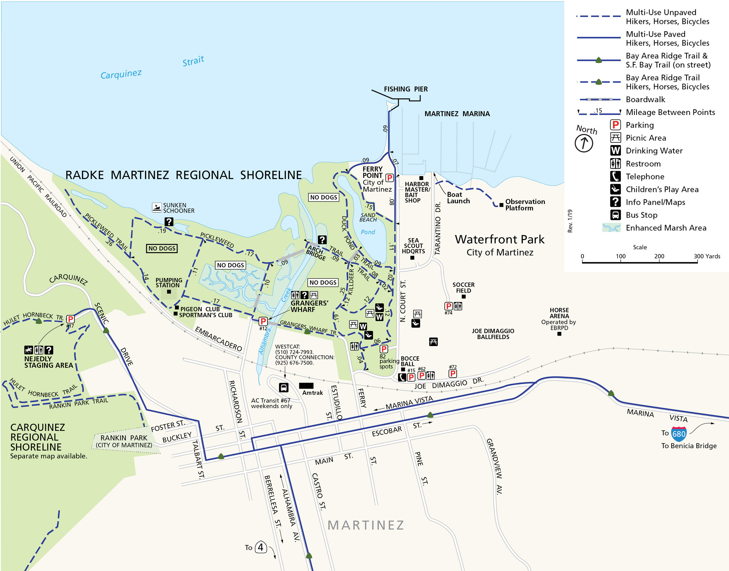 Map of Radke Martinez Regional Shoreline