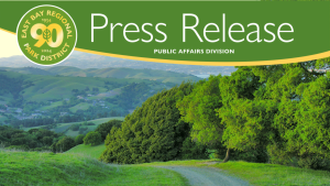 Briones Pilot Project Survey Press Release