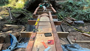 Redwood Bridge Construction