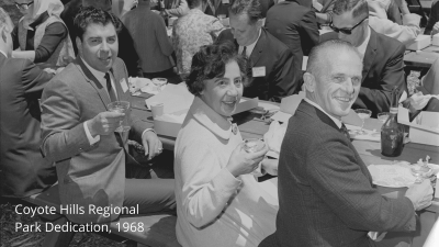 Coyote Hills Regional Park Dedication, 1968 - Part of the Martin J Cooney Special Events Photo Collection