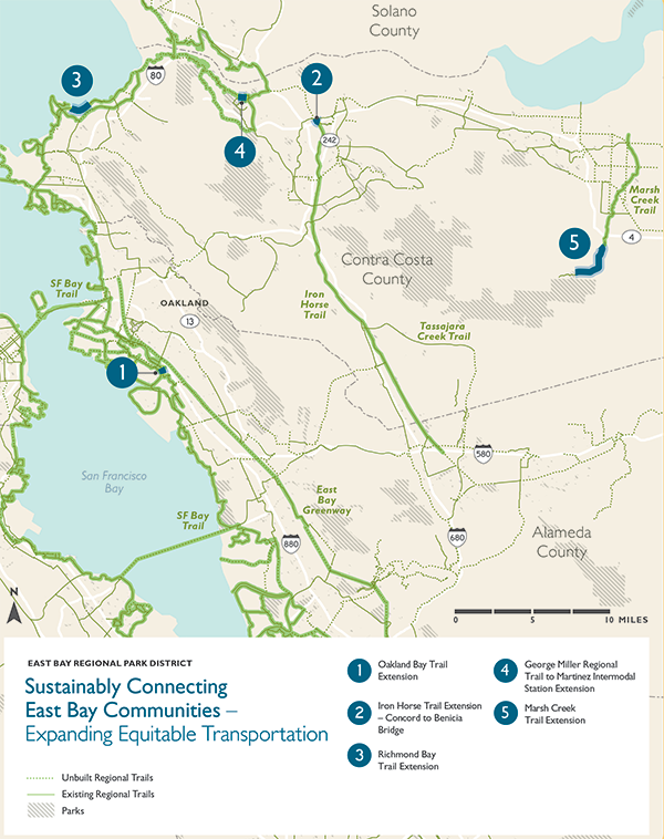 RAISE Grant: Regional Trail Projects | East Bay Parks