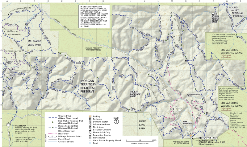 Morgan Territory Map